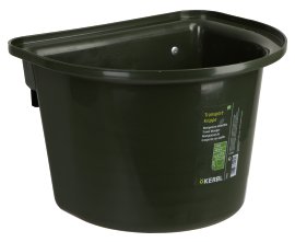 Transportkrippe mit Einhängebügel, dunkelgrün