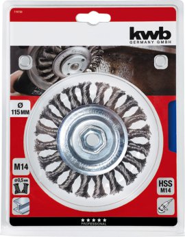 KWB Scheibenbürste Aggresso-Flex M14 Ø 115 mm