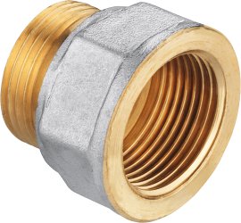 CORNAT Übergangsmuffe 1/2" IG, 1/2" AG