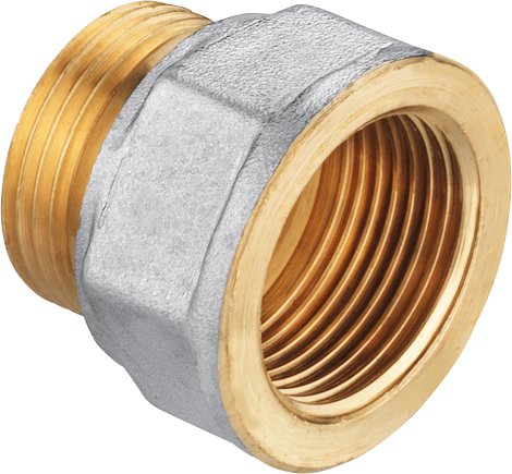 CORNAT Übergangsmuffe mit 1 Euro-Konus 1/2" x IG/AG