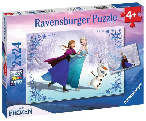 RAVENSBURGER Puzzle Schwestern für immer 2x24-tlg.