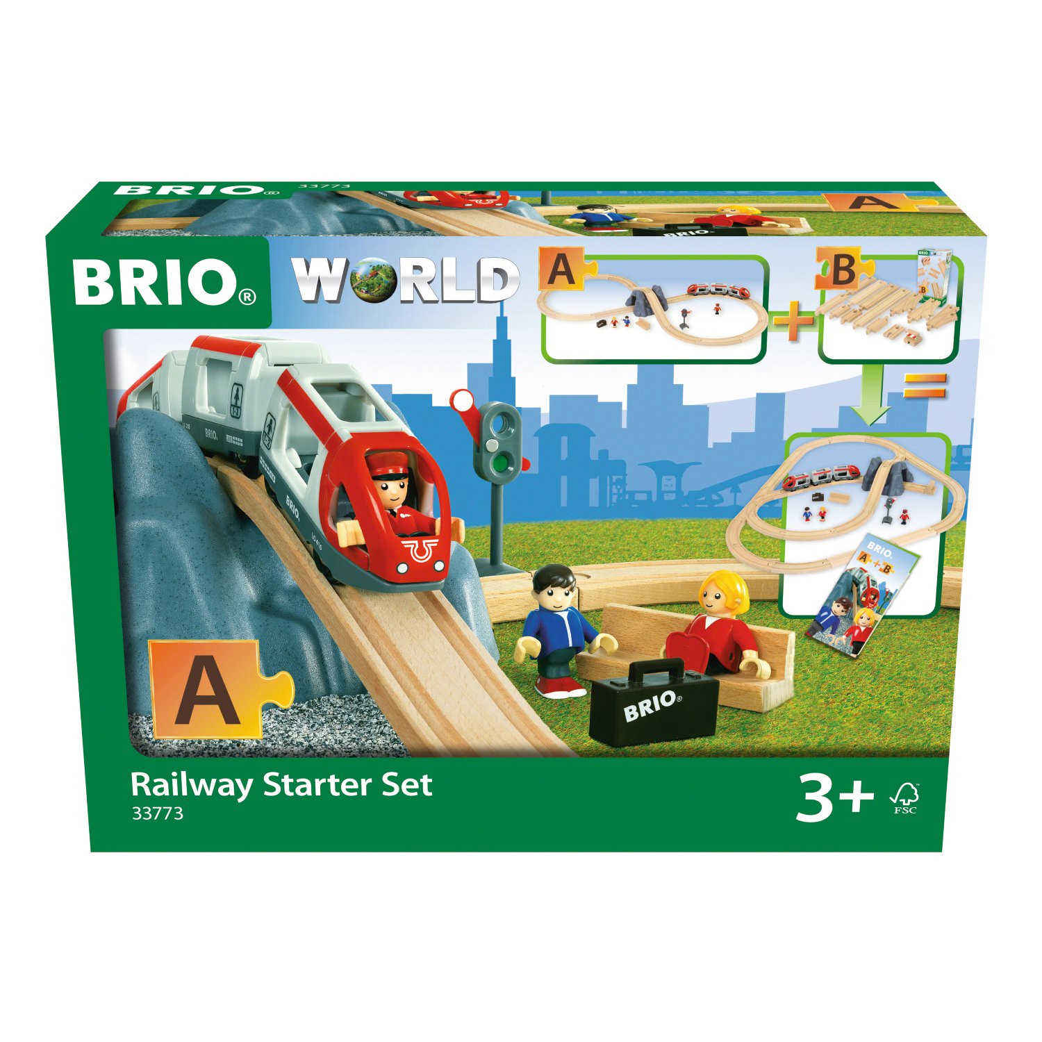 BRIO Eisenbahn Starter-Set A