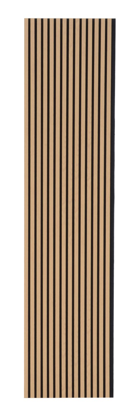 FN Neuhofer Akustikplatte MDF foliert Eiche 572,5x19x2400 mm