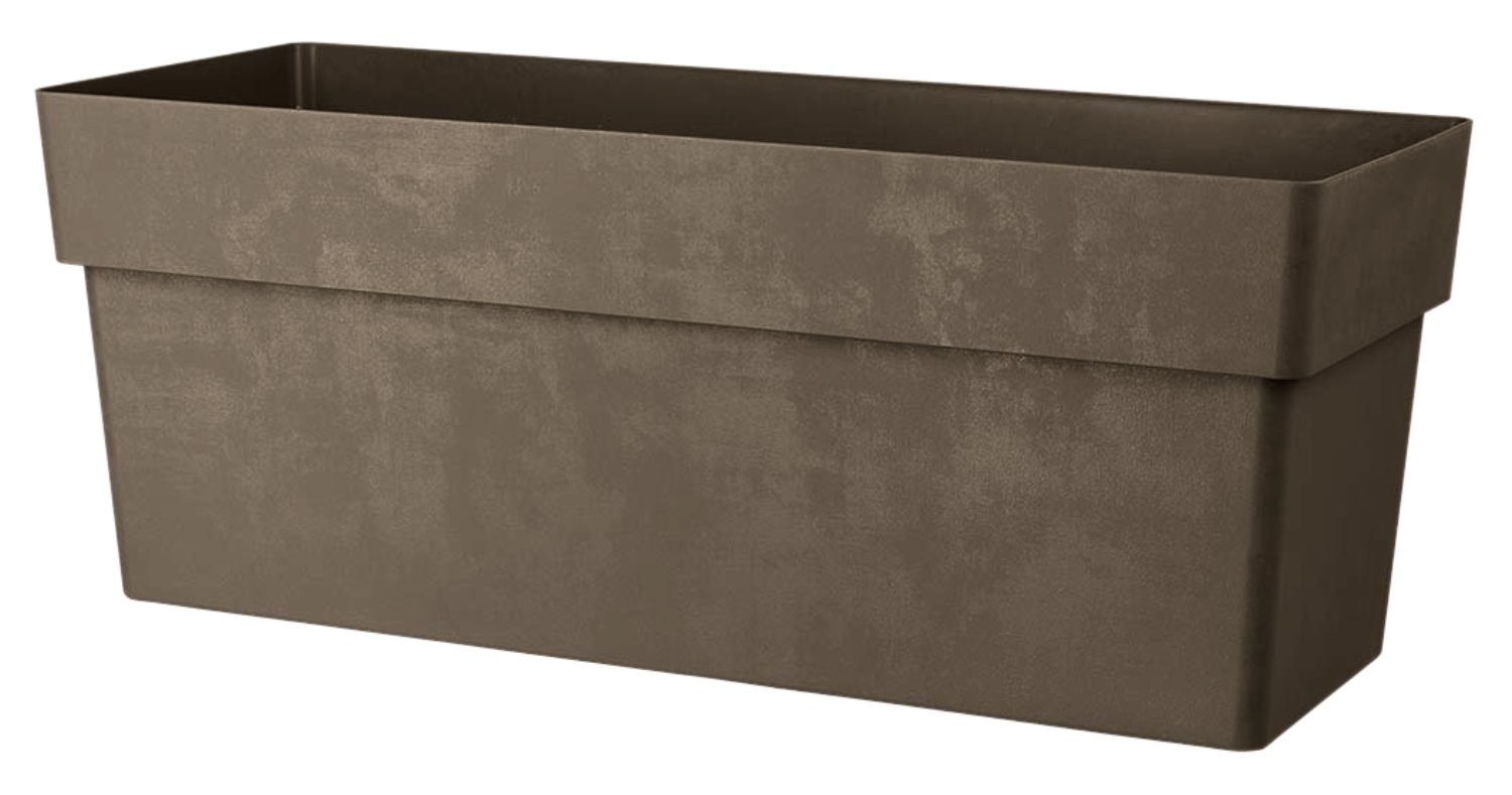 DEROMA Pflanzkasten XL Like mit Rollen Camel 99 cm