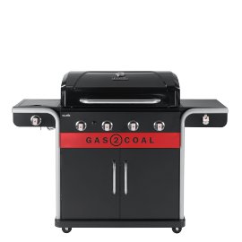 CHAR-BROIL® Hybrid-Gasgriller Gas2Coal 2.0 440 Schwarz 155x62,9x116,8 cm (LxBxH)