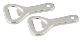 Flaschenöffner Inox 2-tlg.