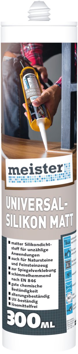 MEISTER Universalsilikon 300 ml, transparent