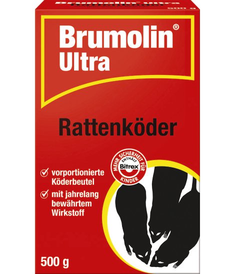 PROTECT HOME Brumolin Ultra Rattenköder 500 g