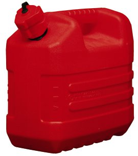 Benzinkanister mit Ausgießer UN-geprüft