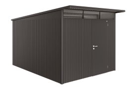 BIOHORT Gerätehaus A8 AvantGarde® mit Standardtür, dunkelgrau-metallic