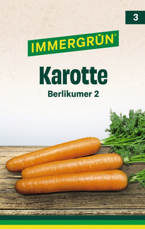 IMMERGRÜN Tütensamen Karotte Berlicum 2