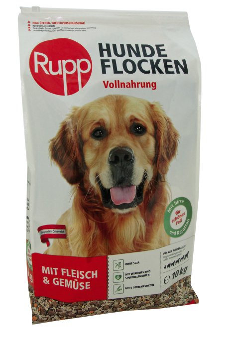 RUPP Hundeflocken mit Fleisch und Gemüse 10 kg