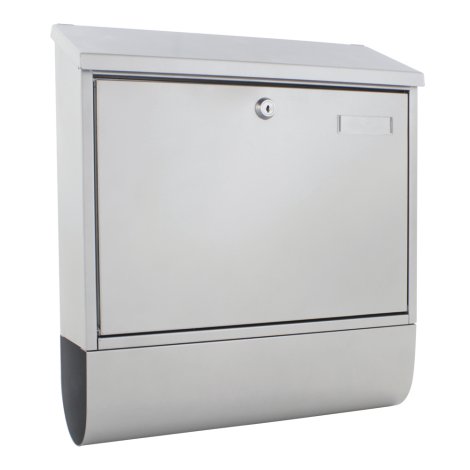 ROTTNER Briefkasten Villa Spezial Set Silber