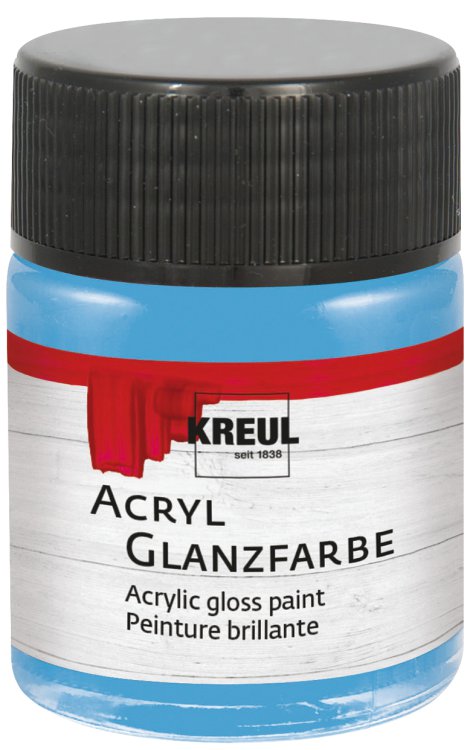 KREUL Acryl Glanzlack Zartblau 50 ml