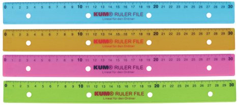 What Is A Ruler File KUM Plastiklineal Ruler File 30 cm kaufen