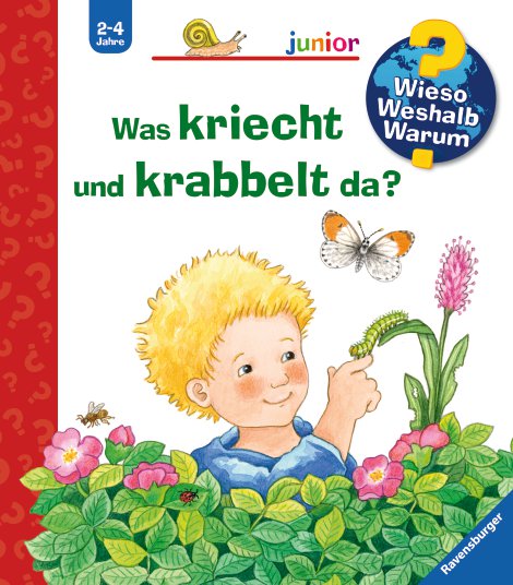 RAVENSBURGER Buch Junior Was kriecht und krabbelt da