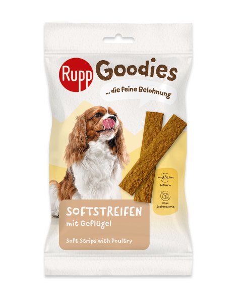 RUPP Hundesnack Geflügelstreifen 200 g