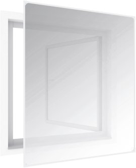 WINDHAGER Magnetrahmen Fenster - COOL 100 x 120 cm, weiß