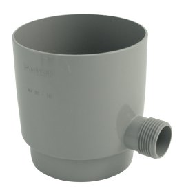 Regensammler aus Kunststoff Braun NW 105 mm
