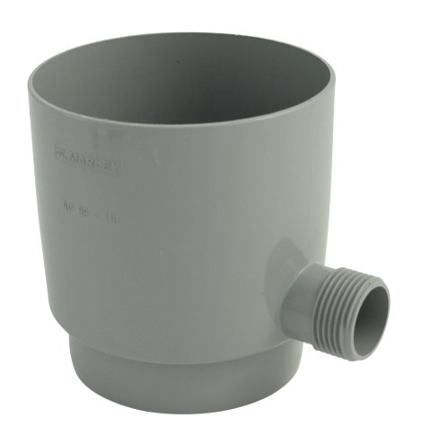 Regensammler aus Kunststoff Braun NW 105 mm