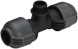 GARDENA T-Stück 25 mm x 3/4"-Außengewinde