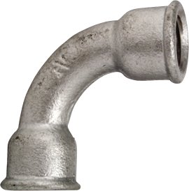 CORNAT Temperguss-Bogen Nr. 2, 1/2" IG