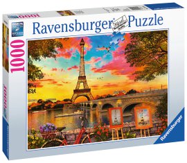 RAVENSBURGER Puzzle Abendstimmung in Paris 1000-tlg.