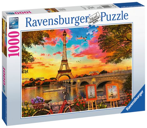 RAVENSBURGER Puzzle Abendstimmung in Paris 1000-tlg.