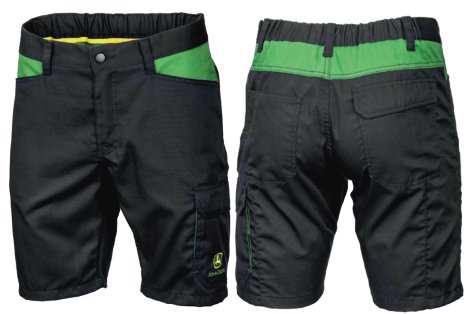 John Deere Feld-Shorts schwarz XXL