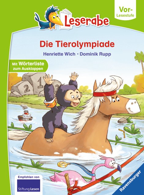 RAVENSBURGER Buch Leserabe Die Tierolympiade