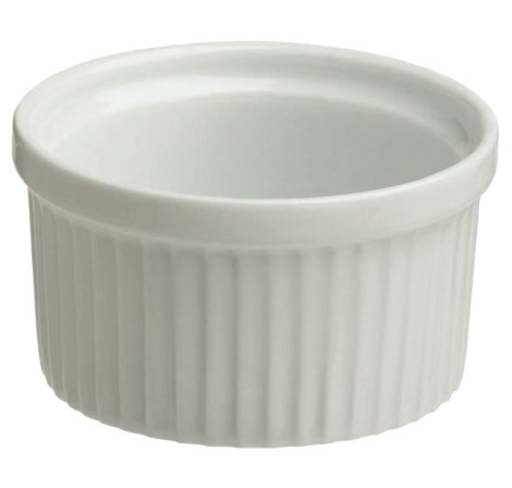 Ofenform Weiß 10 cm