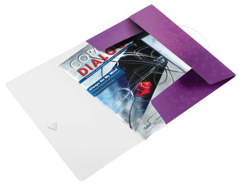 LEITZ Dreiflügelmappe Wow PP Violett