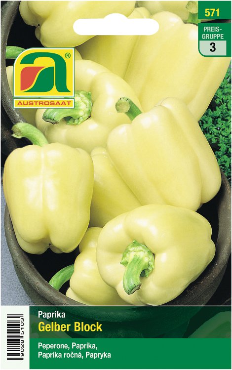 Paprika Gelber Block