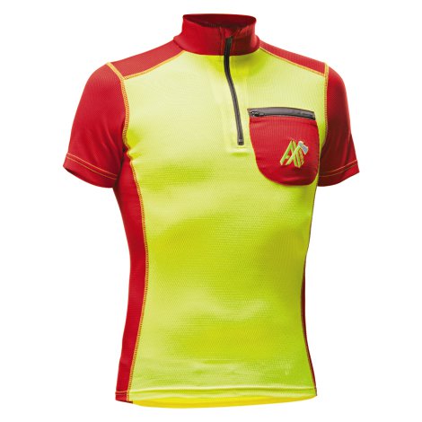 AX-MEN® Funktionsshirt kurzarm Rot XXL