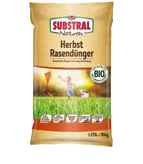SUBSTRAL Bio-Herbst-Rasendünger 10 kg