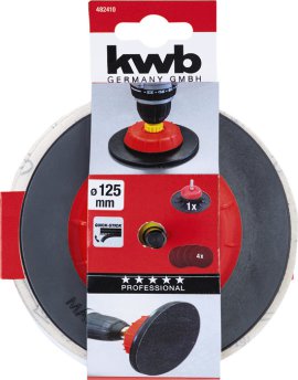 KWB Gelenkschleifteller 125 mm