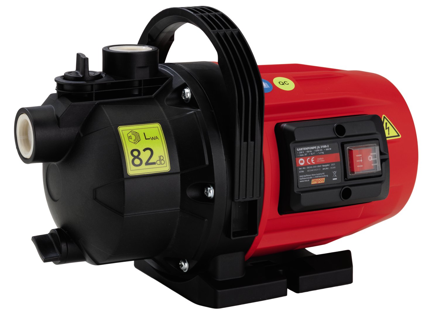 IMPOS Gartenpumpe JG3100-2
