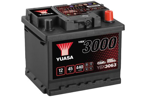 Yuasa Starterbatterie YBX3063 12V