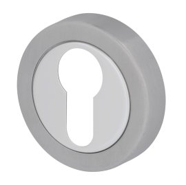 ALPERTEC PZ-Rosette Edelstahl poliert satiniert