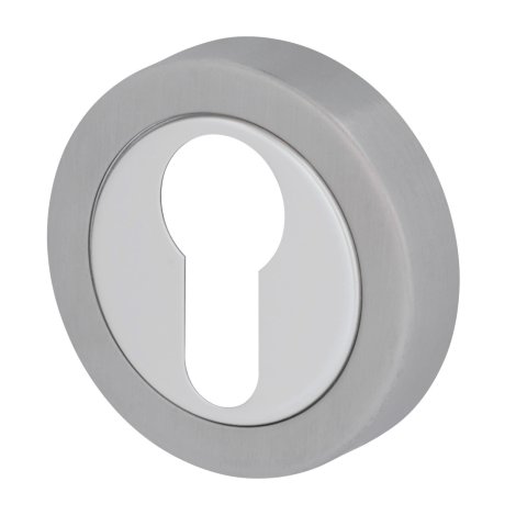 ALPERTEC PZ-Rosette Edelstahl poliert satiniert