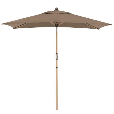 DOPPLER Sonnenschirm Alu-Wood Ultra 210x140 cm Grau