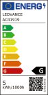 OSRAM LED-Birne 1906 CLA D Filamentment GD E27 4,8W Warmweiß