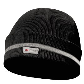 GEBOL Haube mit Reflektionsstreifen Schwarz