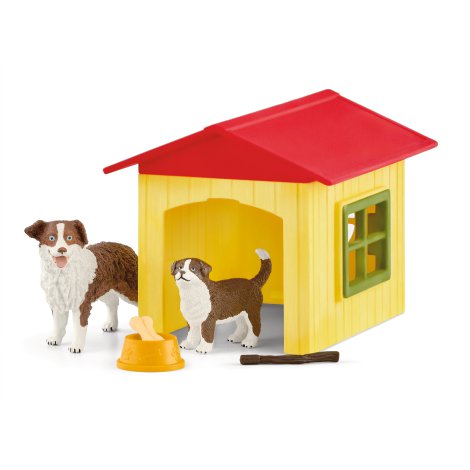 SCHLEICH Figur Hundehütte