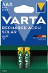 VARTA Recharge Accu Solar AAA Micro NiMH-Akku 550 mAh 2er Pack