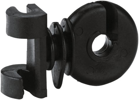 Automatik Zusatzisolator Clip rund, 25 Stk.