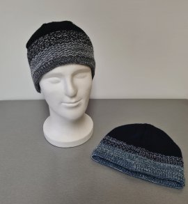 Herren Strickmütze Fleece-Stirnband OneSize Farbsortiert