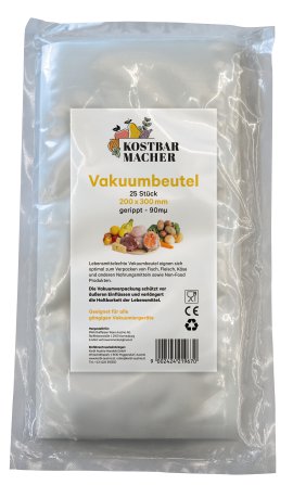 KOSTBARMACHER Vakuumbeutel  gerippt 90MY, 25 Stk.
