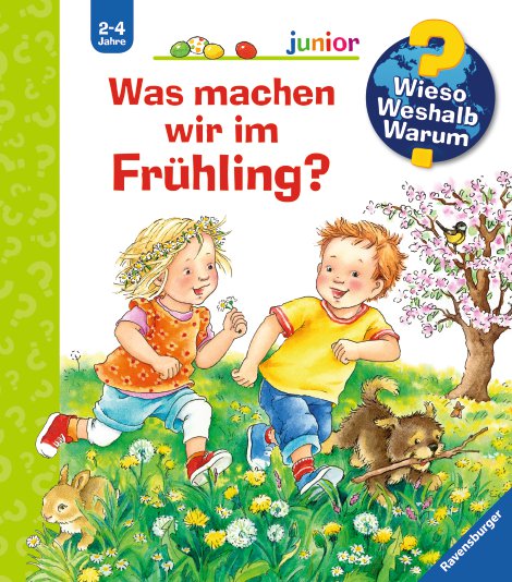 RAVENSBURGER Buch Junior Was machen wir im Frühling