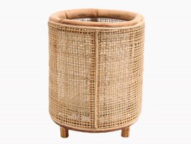 Laterne Webbing Blond ø 21 cm / H 24 cm